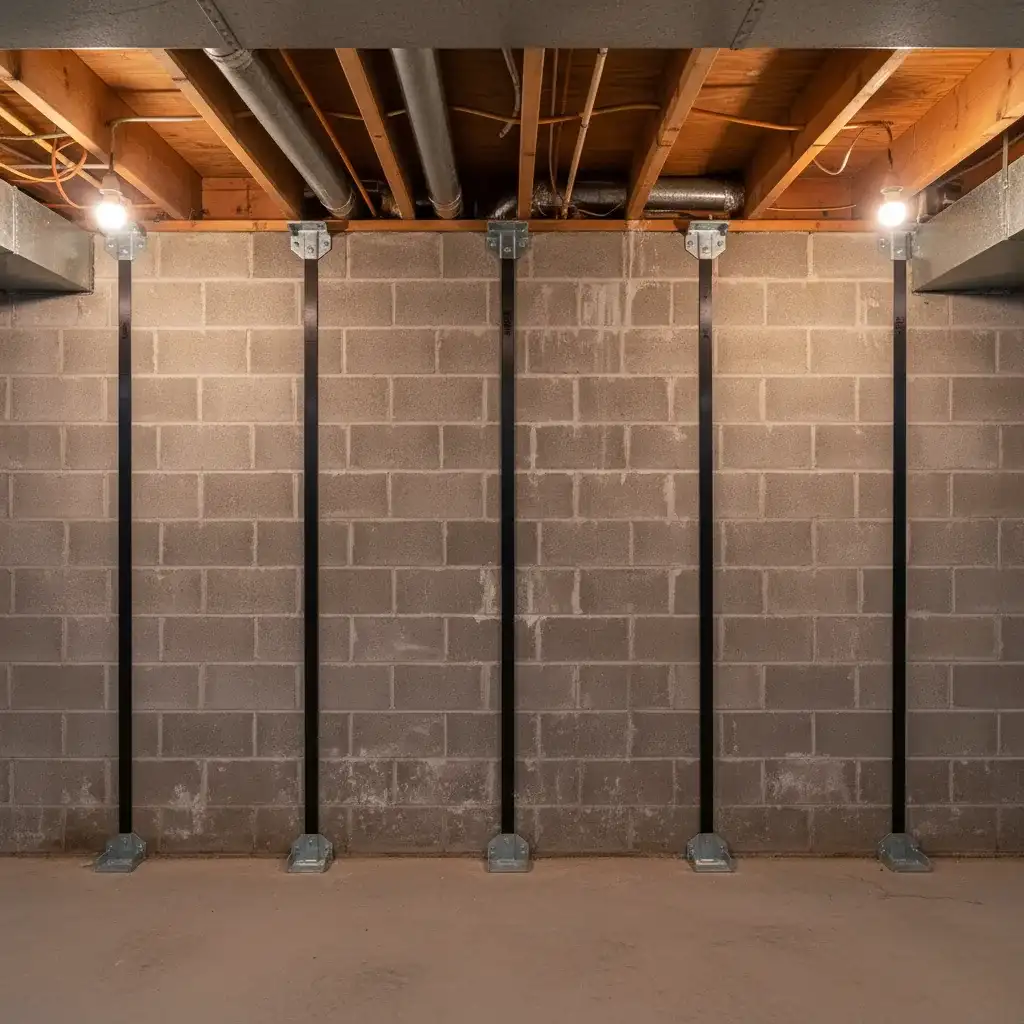 Bowing Wall Stabilization in Madison